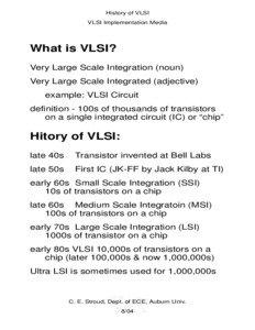 Electromagnetism / Telecommunications engineering / Very-large-scale integration / Electronic design automation / Standard cell / Logic gate / VLSI Technology / VLSI Project / Electronic engineering / Integrated circuits / Electronics