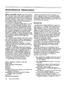 Biology / Ficus / Goniatite / Treatise on Invertebrate Paleontology