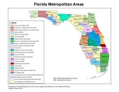Florida Metropolitan Areas Santa Rosa Holmes Okaloosa