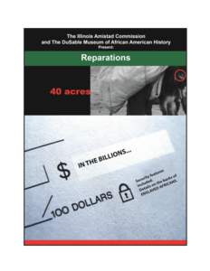 Reparations  In 2001, Durban, South Africa, was host to the United Nations World Conference against Racism, Racial Discrimination, Xenophobia and Related Intolerance. At that conference, the United Nations declared that