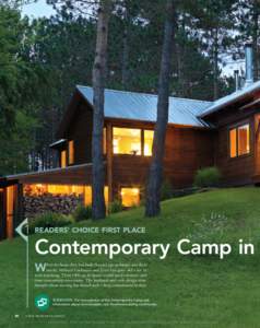 1  ReADeRs’ ChoICe FIRsT PlACe Contemporary Camp in W