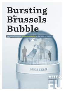 Bursting Brussels Bubble