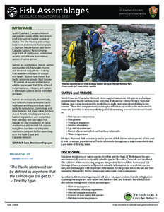 Fish Assemblages RESOURCE MONITORING BRIEF National Park Service U.S. Department of the Interior North Coast and Cascades Network