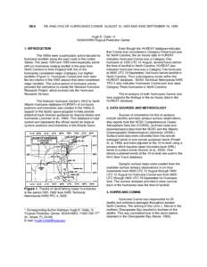 Weather / HURDAT / Tropical cyclone / Hurricane Andrew / Meteorology / Atmospheric sciences / Atlantic hurricane seasons