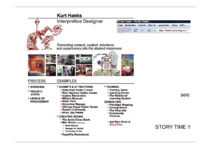 see:  STORY TIME !! Kurt Hanks