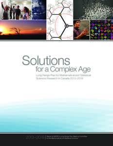 Solutions  for a Complex Age Long Range Plan for Mathematical and Statistical Sciences Research in Canada 2013–2018