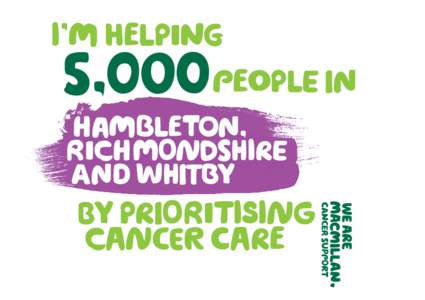 I’m helping people in 5,000  Hambleton,