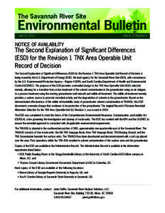 Bechtel / Savannah River Site / Aiken /  South Carolina / Groundwater / Superfund / Savannah /  Georgia / Savannah River / Geography of Georgia / Geography of the United States / Georgia