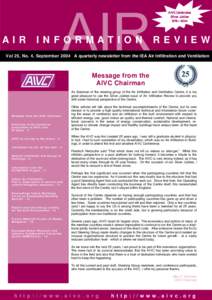 AIVC Celebrates Silver Jubilee 1979—2004 AI R