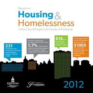 Report on  Housing & Homelessness in the City of Kingston & County of Frontenac