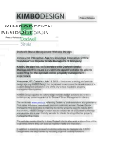 Microsoft Word - dodwell strata-press release.docx