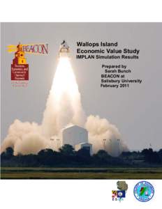 Wallops Island / Tax / Eastern Shore of Virginia / Economics / MIG /  Inc. / Economic impact analysis