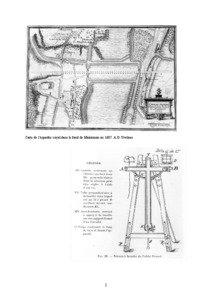 Carte de l’aqueduc royal dans le fond de Maintenon en[removed]A.D.Yvelines  1