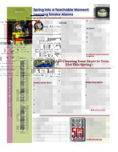 April[removed]Sparky the Fire Dog® is a Safety Educat or