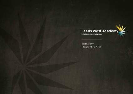 Leeds West Academy LEADING IN LEARNING