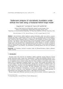 Fractional calculus / Viscoelasticity / Kelvin–Voigt material / Laplace transform / Materials science / Mathematical analysis / Non-Newtonian fluids