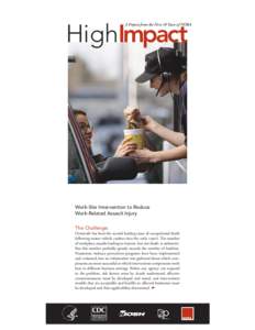 HighImpact  A Project from the First 10 Years of NORA Work-Site Intervention to Reduce Work-Related Assault Injury