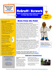 McGruff Network Newsletter -june 2008