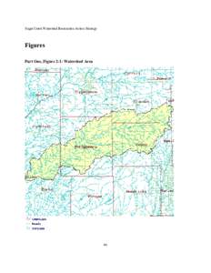 Sugar Creek Watershed Restoration Action Strategy  Figures Part One, Figure 2-1: Watershed Area  66