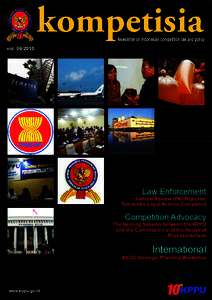 kompetisia  Newsletter on Indonesian competition law and policy vol[removed]