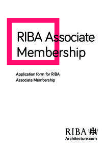 RIBA ASSOCIATE MEMBERSHIP FORM V2 AW_proof