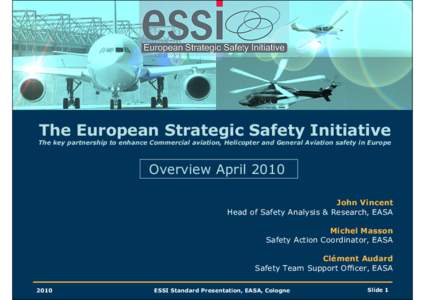 ESSI Standard Presentation Apr 2010