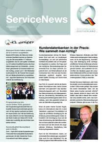 ServiceNews Ausgabe 2 I 12 -RZ Notiert Welcome Hotels haben weitere 22 Q-Coaches ausgebildet