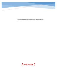 Vermont Comprehensive Economic Development Strategy Competitive Assessment VERMONT COMPREHENSIVE ECONOMIC DEVELOPMENT STRATEGY  APPENDIX C