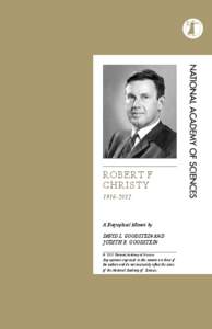 Robert F. Christy[removed]