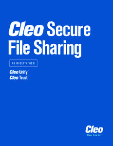 Cleo Secure File Sharing In-Depth View