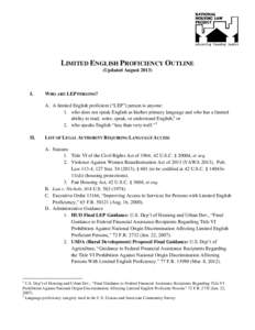 LEP Questions and Answers