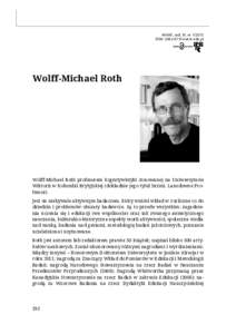 STS meets CS AVANT, wol. IV, nrISSN: avant.edu.pl Wolff-Michael Roth