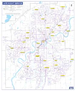 ETS Night Map - Effective November 30, 2014