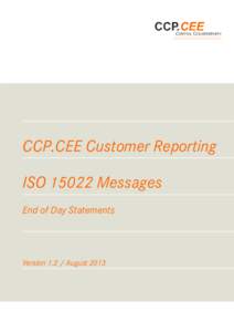 CCP.CEE Customer Reporting