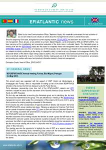 EFIATLANTIC  news No 3, August 2012