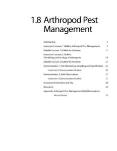 1.8 Arthropod Pest Management Introduction 3