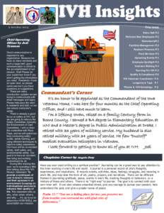 IVH Insights 1 October 2013 This issue Heinz Hall P.2 Welcome New Employees P.2