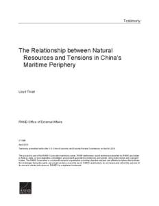 Environmental economics / Futurology / Petroleum politics / Peak oil / Territorial disputes in the South China Sea / China / South China Sea / Sino-American relations / Energy security / Asia / Energy development / Energy economics