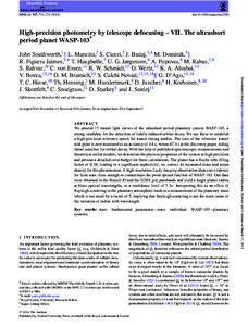 Exoplanetology / Extrasolar planets / Transiting extrasolar planets / Hot Jupiters / Orbit / Astronomical unit / Planet / WASP-19b / Binary star / Astronomy / Planetary science / Celestial mechanics