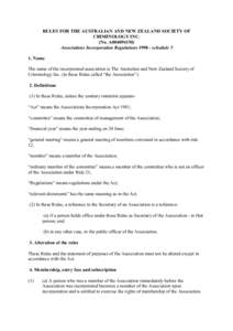 Corporations law / Quorum / Mediation / Extraordinary general meeting / Minutes / Government / Law / Human communication / General Council of the University of St Andrews / Meetings / Parliamentary procedure / Dispute resolution