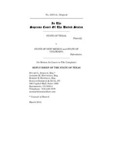 Rio Grande Compact / Rio Grande / Kansas v. Colorado / Elephant Butte Reservoir / Texas / Geography of the United States / Geography of Texas / New Mexico