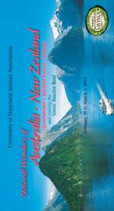 ◆  Milford Sound February 18 to March 3, 2015