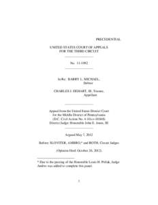 PRECEDENTIAL UNITED STATES COURT OF APPEALS FOR THE THIRD CIRCUIT _________________ No[removed]_________________