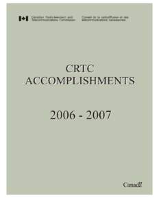 CRTC Accomplishments[removed]