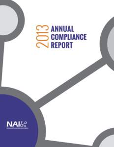 2013  ANNUAL COMPLIANCE REPORT