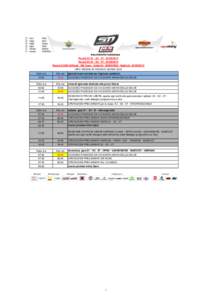 Round #2 S1 - S2 - 2TRound #3 S1 - S2 - 2TRound #2 SM OnRoad - SM Open - Under24 - MXSERIES - BigFootINFO RIDERS #2 TECNICO MONZA 2015 Dalle ore