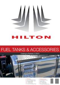 FUEL TANKS & ACCESSORIES Catalogue Release V10310 Victoria[removed]Bangholme Rd