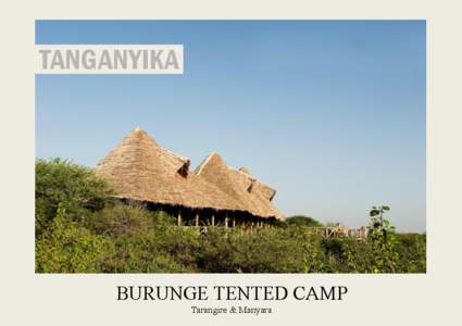 TANGANYIKA  BURUNGE TENTED CAMP Tarangire & Manyara  WILDERNESS