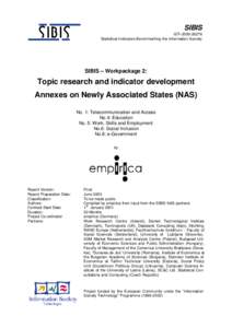 Information technology / Eurostat / Public administration / Internet governance / EGovernment in Europe / Ministry of Communications and Information Technology / Technology / Communication / Information and communications technology