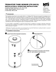 Microsoft Word[removed]Tank Sensor I-O Manual.doc